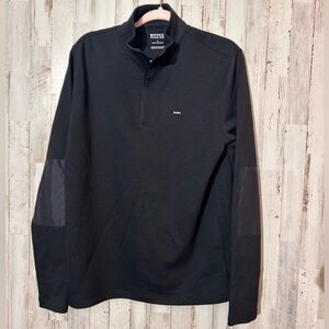 Michael Michael Kors Men’s Black Quarter Zip Pullover Size Small